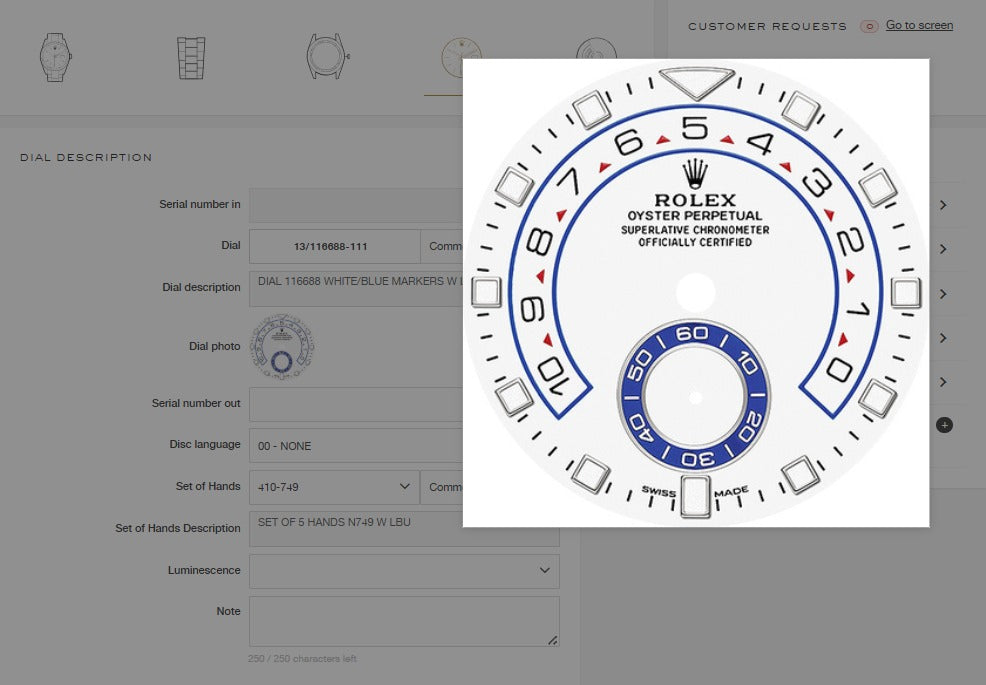 Rolex Yacht-Master II Matt White Dial on Oyster 116680 Complete 2019