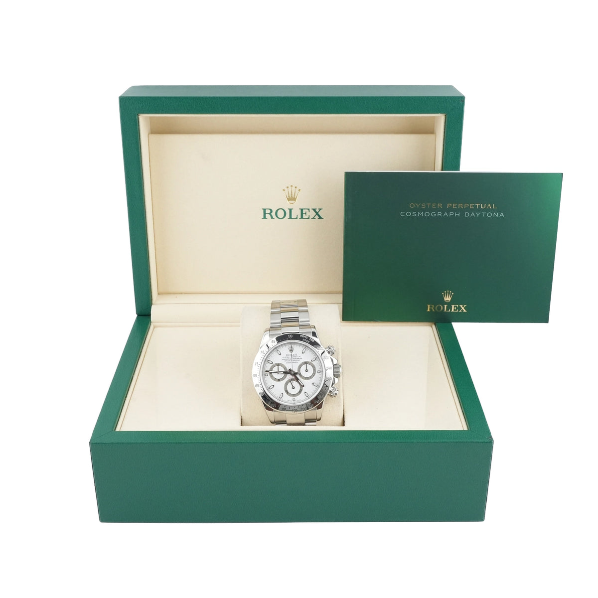 Rolex Daytona White Dial on Oyster 116520 2008