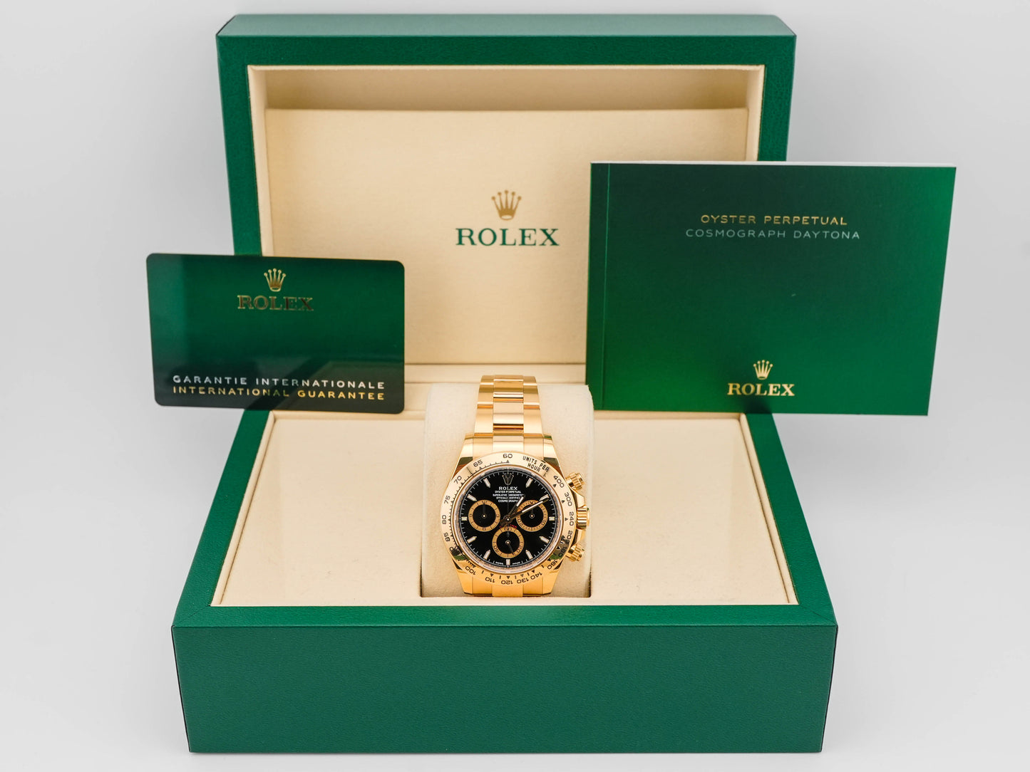 Rolex Daytona Black Index Dial on Oyster 126508 Complete 2024