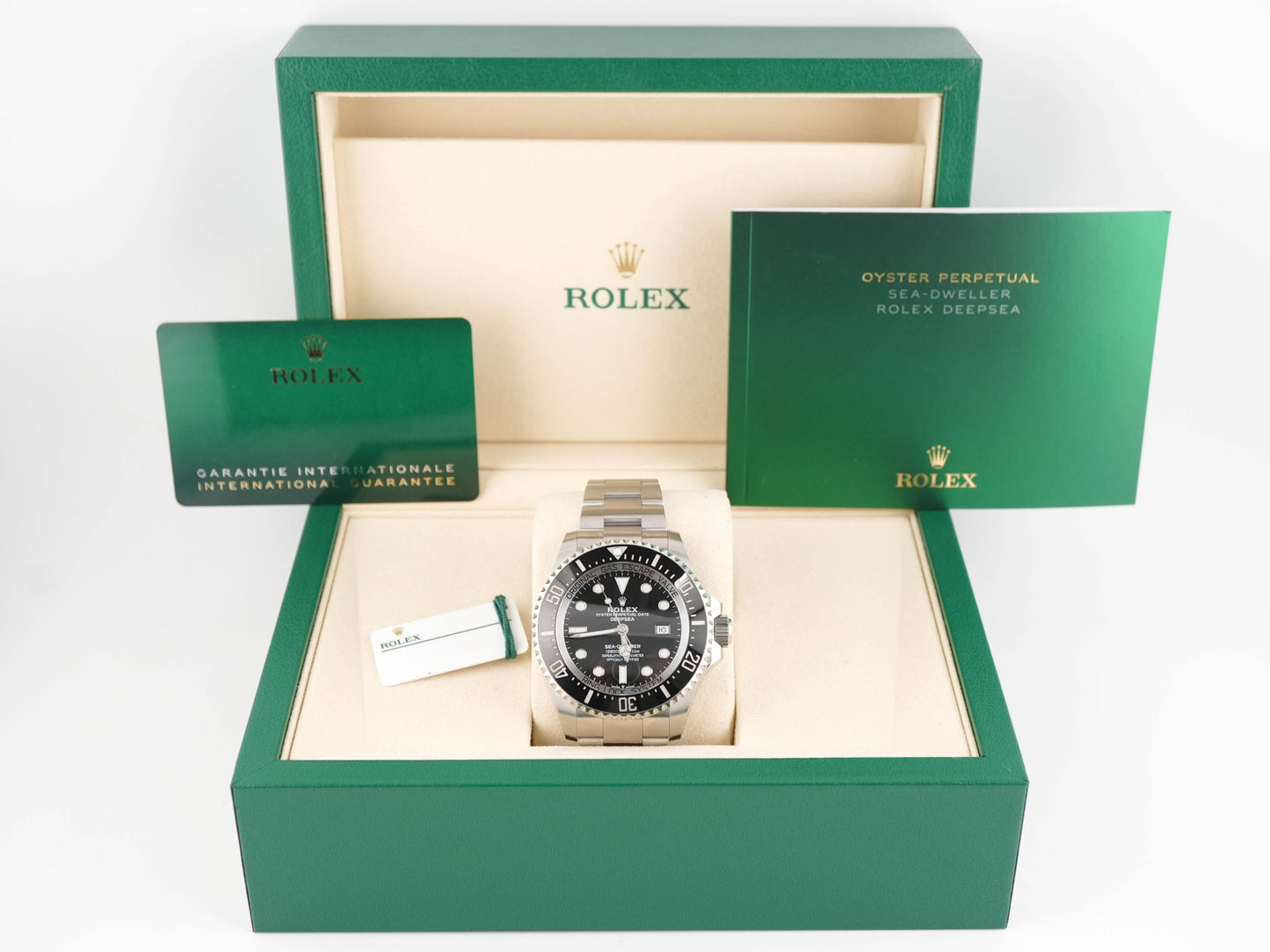 Rolex Sea-Dweller Deepsea Black Dial on Oyster 126660 Complete 2022