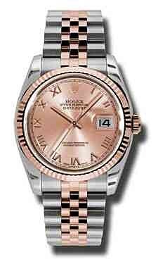 Rolex Datejust Pink Jubilee Diamond Dial on Jubilee 116231 Card 2009