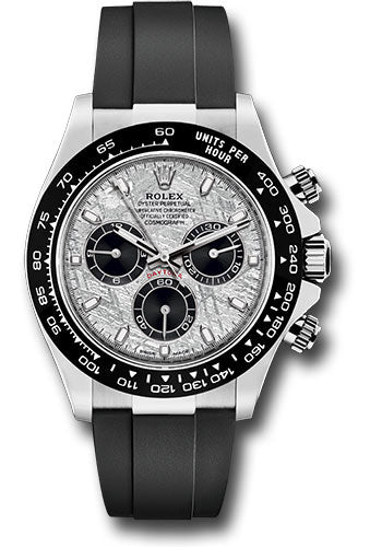 Rolex Daytona Meteorite Dial on Leather 116519LN Papers 2003
