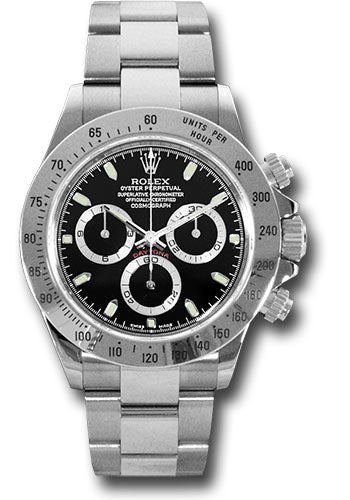 Rolex Daytona Black Dial on Oyster 116520 Card 2010