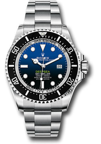 Rolex Sea-Dweller Deepsea James Cameron Blue James Cameron Dial on Oyster 126660 Card 2019