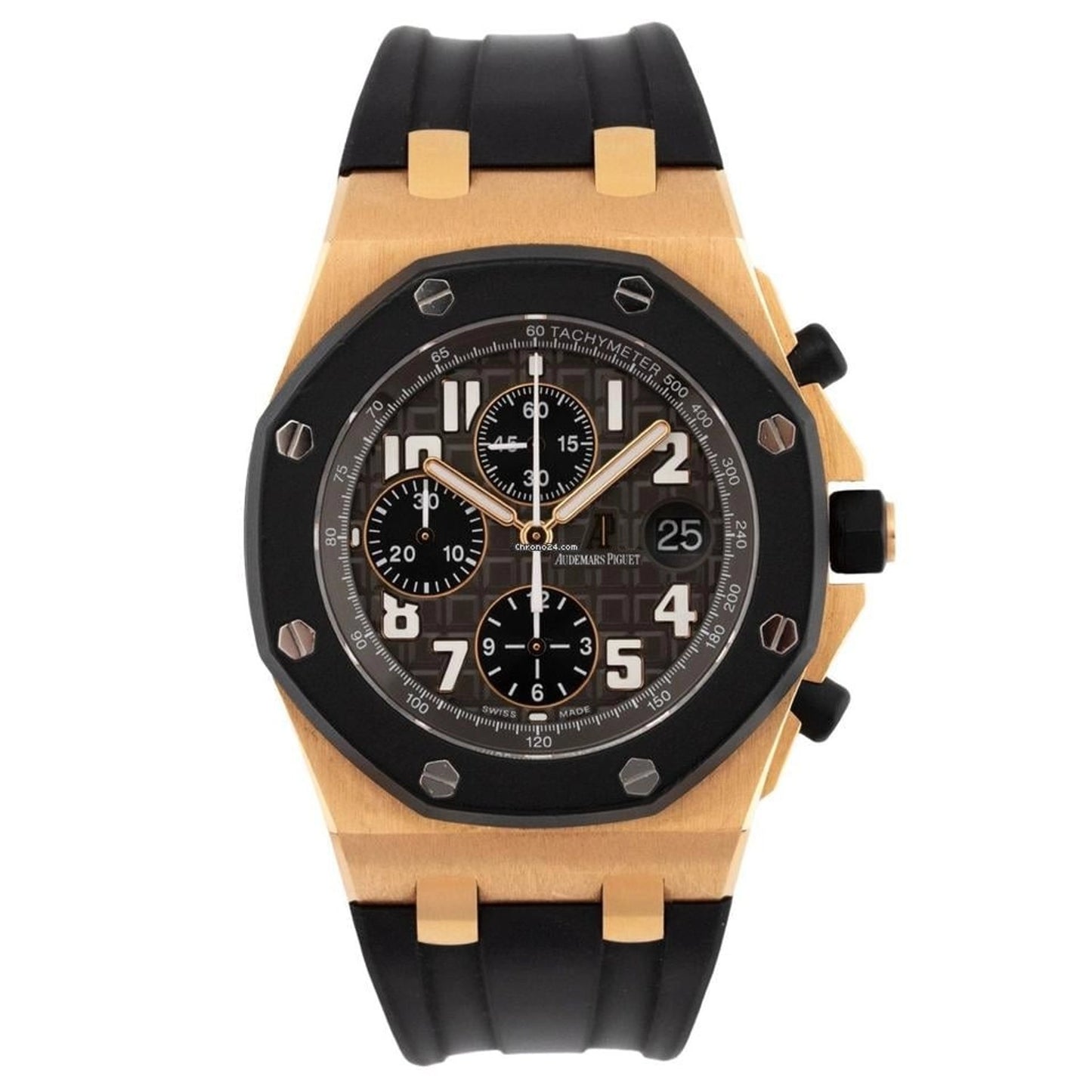 Audemars Piguet Royal Oak Offshore Grey Dial on Rubber 25940OK.OO.D002CA.01 2008