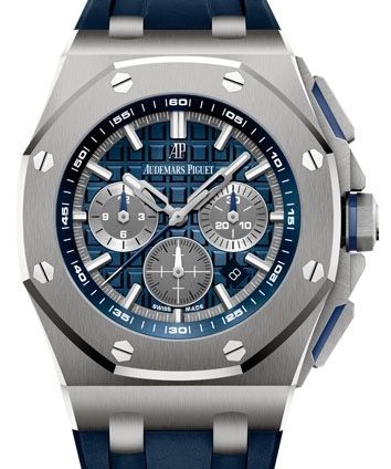 Audemars Piguet Royal Oak Offshore Selfwinding Chronograph Blue Dial on Rubber Strap 26480TI.OO.A027CA.01 Card 2026