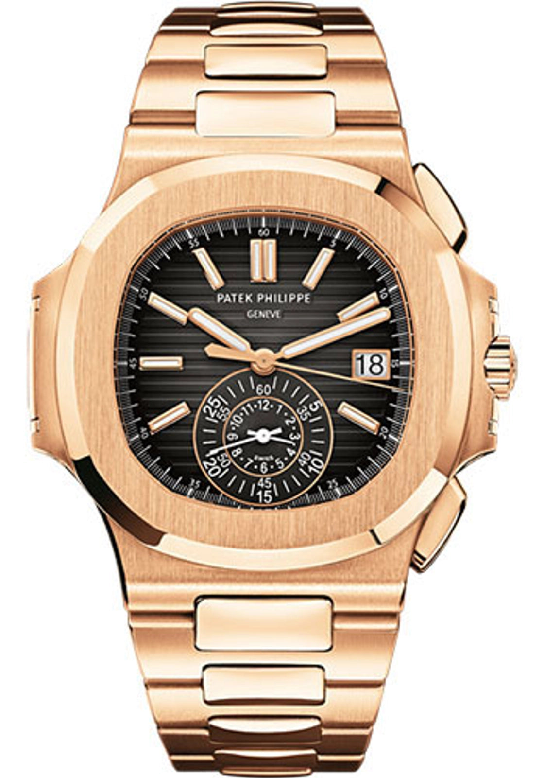 Patek Philippe Nautilus Black Gradient Dial on Bracelet 5980/1R-001 Papers 2020