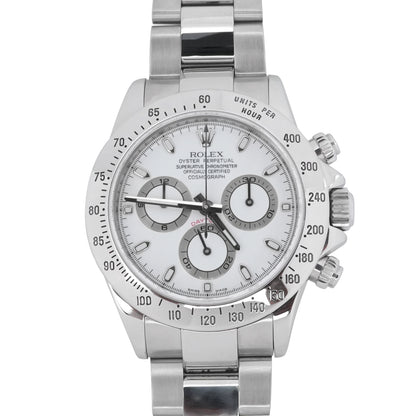 Rolex Daytona White Dial on Oyster 116520 2008