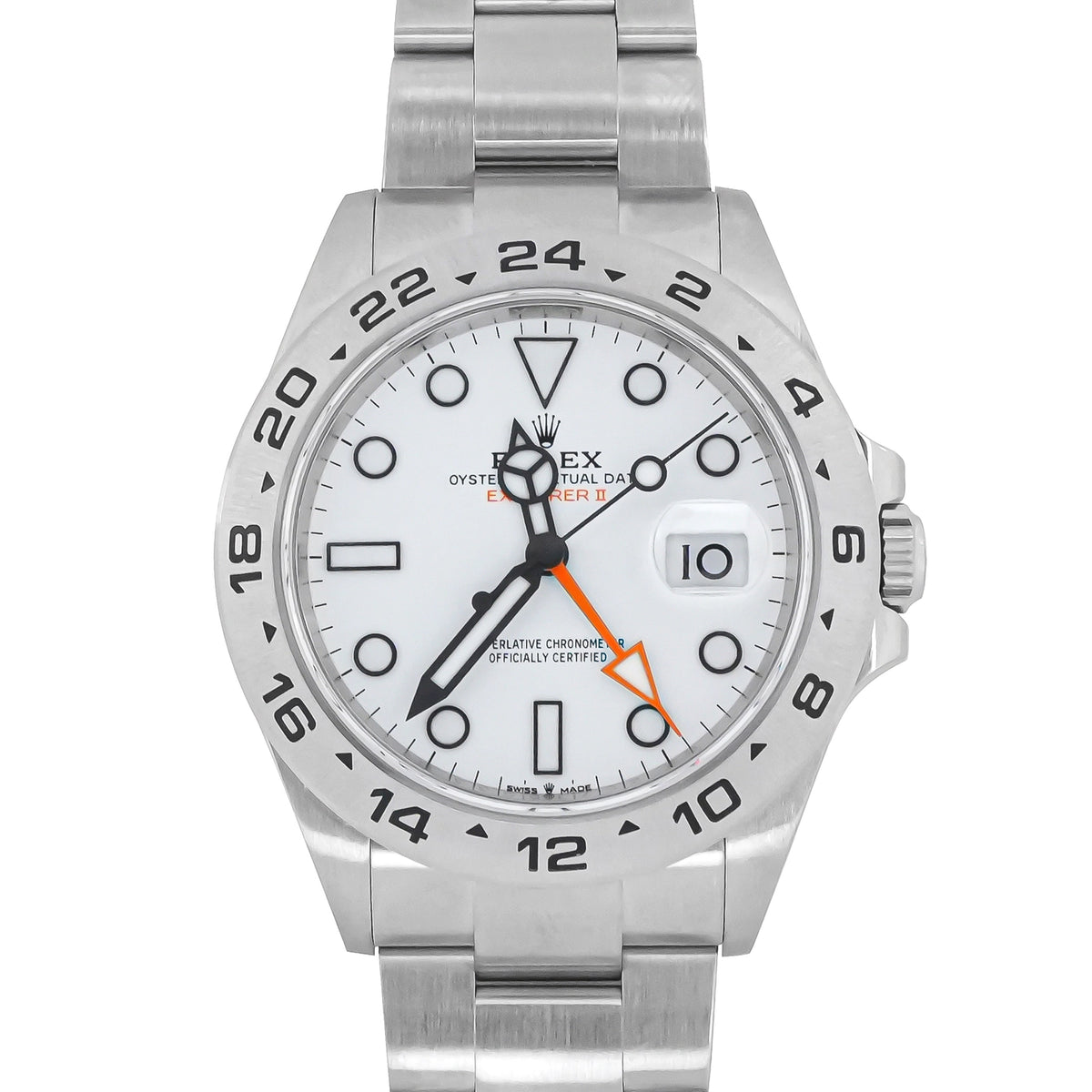 Rolex Explorer II White Dial on Oyster 226570 Card 2022