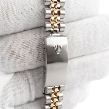 Rolex Datejust Lady Champagne Stick Dial on Jubilee 79173 Papers 2003