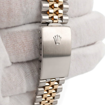 Rolex Datejust 36 Champagne Stick Dial on Jubilee 16233 Papers 1996