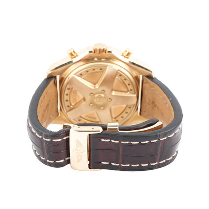 Breitling Bentley Black Dial on Leather H44363 Papers 2007