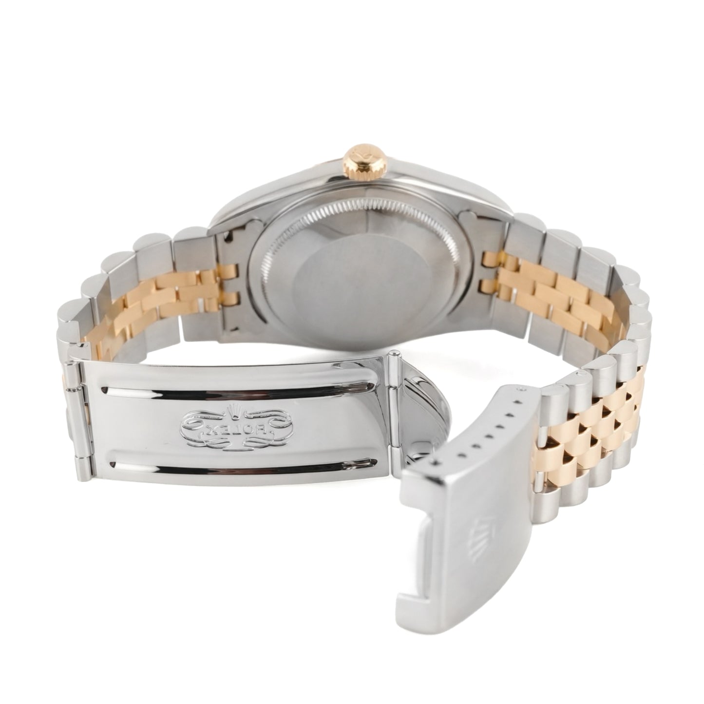 Rolex Datejust 36 Champagne Jubilee Diamond Dial on Jubilee 16233 1997