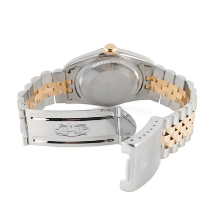 Rolex Datejust 36 Champagne Jubilee Diamond Dial on Jubilee 16233 1997