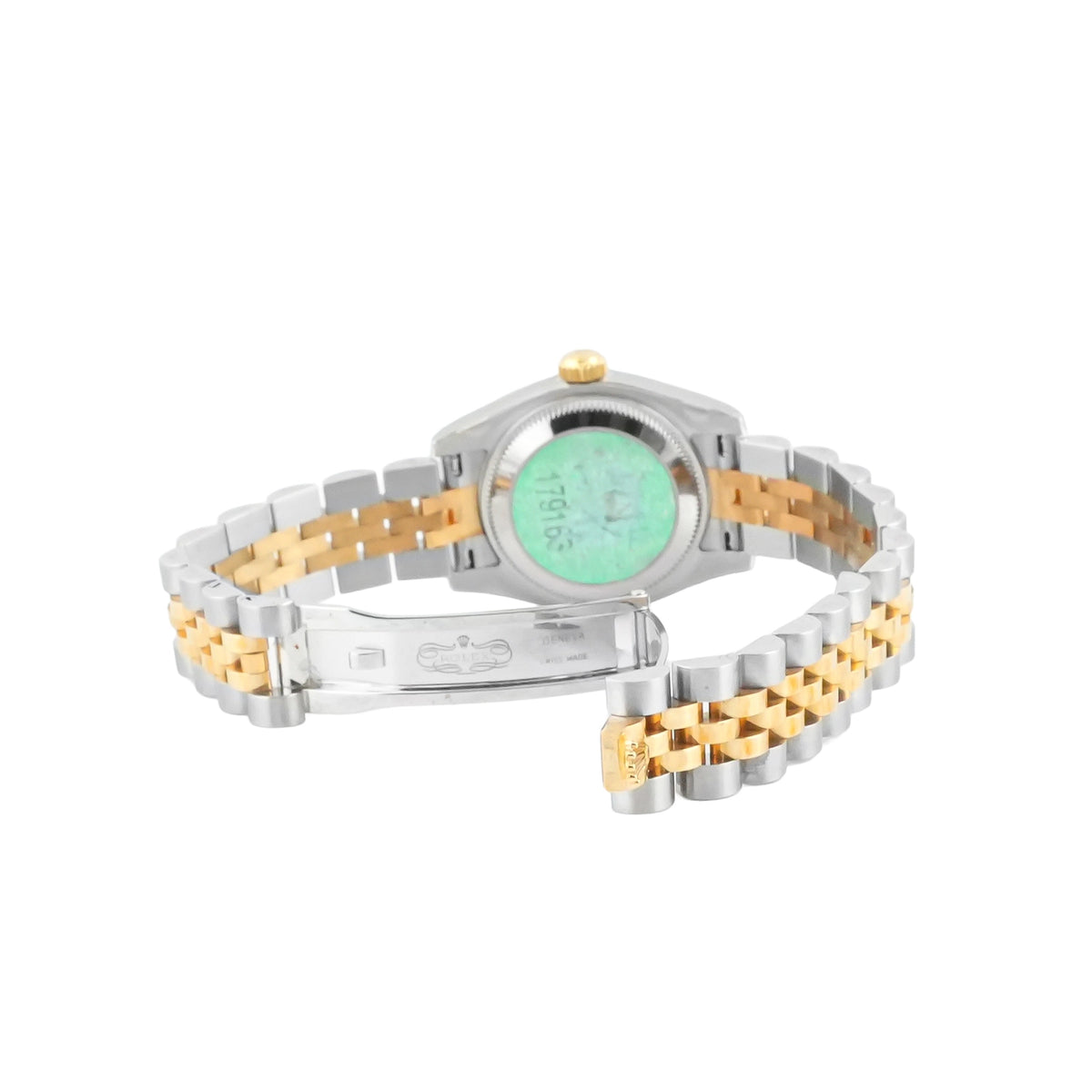 Rolex Datejust Lady White Stick Dial on Jubilee 179163 Papers 2005