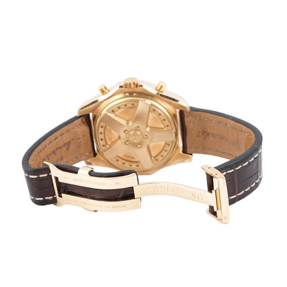 Breitling Bentley Black Dial on Leather H44363 Papers 2007