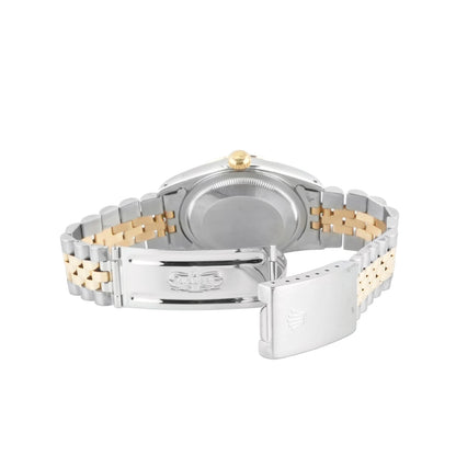Rolex Datejust 36 Champagne Stick Dial on Jubilee 16233 Papers 1993