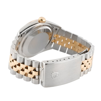 Rolex Datejust 36 Champagne Jubilee Diamond Dial on Jubilee 16233 1997