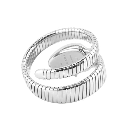 Bvlgari Serpenti Tubogas Silver Dial on Spiral Bracelet 101827 Complete 2026