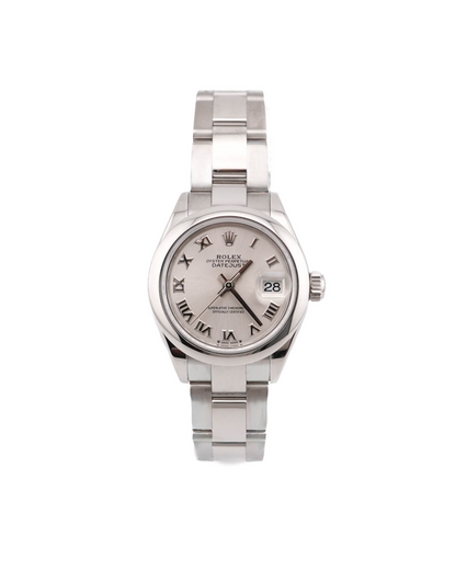 Rolex Datejust Lady Silver Roman Dial on Oyster 279160 Card 2022
