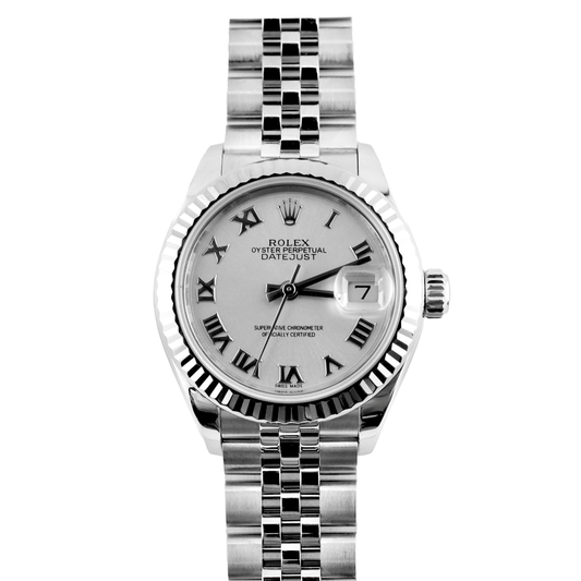 Rolex Datejust Lady White Roman Dial on Jubilee 279174 Card 2019