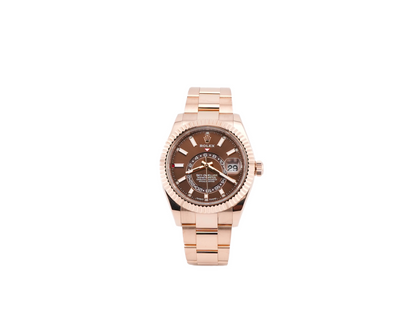 Rolex SkyDweller Chocolate Dial on Oyster 336935 Card 2024