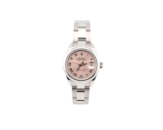 Rolex Datejust Lady Pink Roman Dial on Oyster 279160 Card 2023