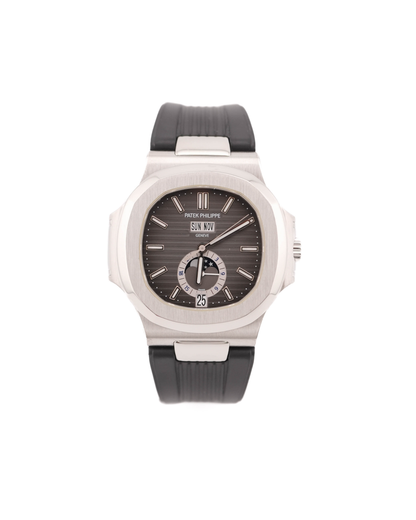Patek Philippe Nautilus Black Dial on Rubber Strap 5726A-001 Complete 2012