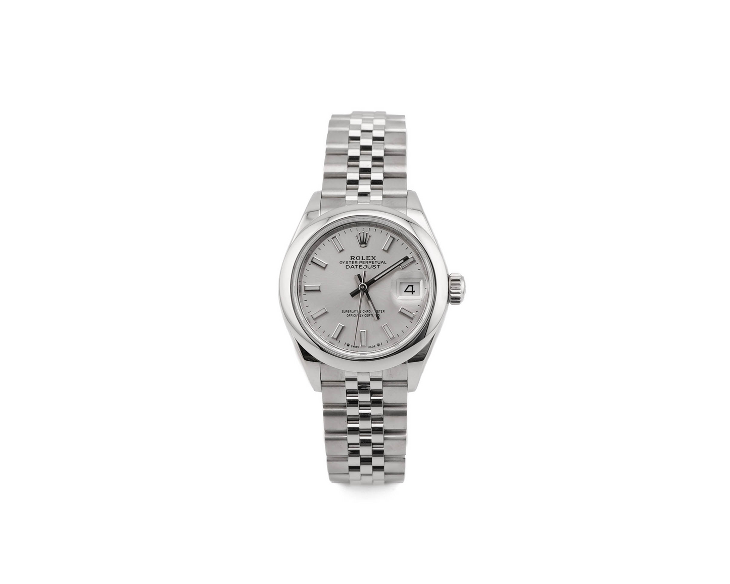 Rolex Datejust Lady Silver Index Dial on Jubilee 279160 Card 2021