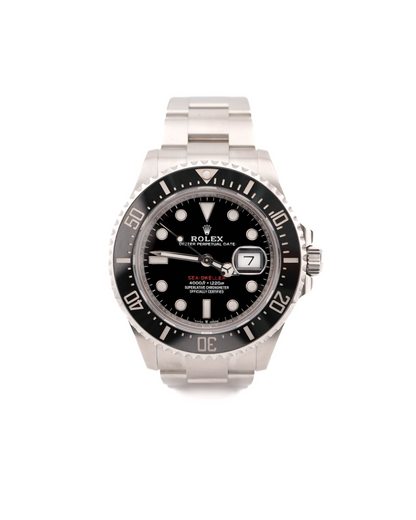 Rolex Sea-Dweller 43 Black Dial on Oyster 126600 Card 2017