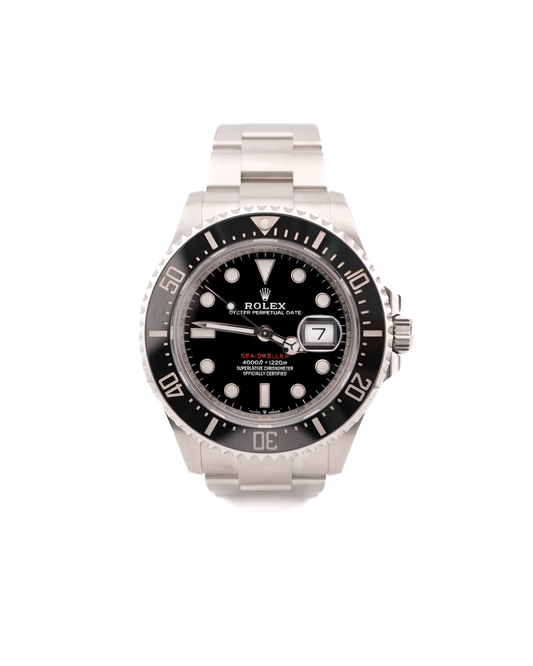 Rolex Sea-Dweller 43 Black Dial on Oyster 126600 Card 2017