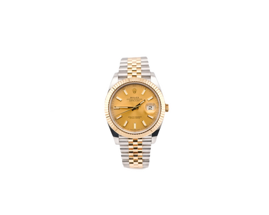 Rolex Datejust 41 Champagne Index Dial on Jubilee 126333 Card 2022