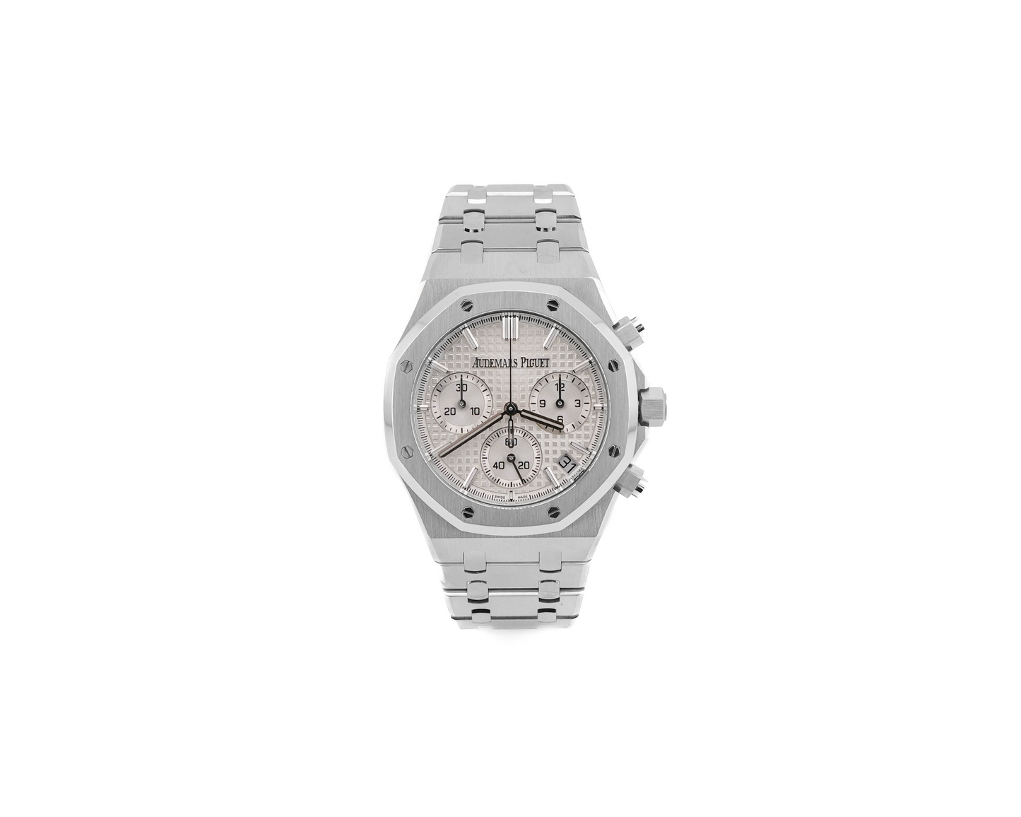 Audemars Piguet Royal Oak Chronograph Silver Dial on Bracelet 26240ST.OO.1320ST.07 Complete 2023