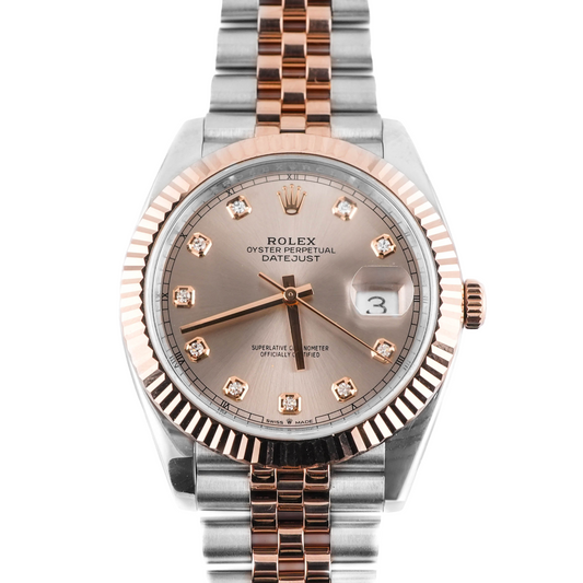 Rolex Datejust 41 Sundust Diamond Dial on Jubilee 126331 Card 2020