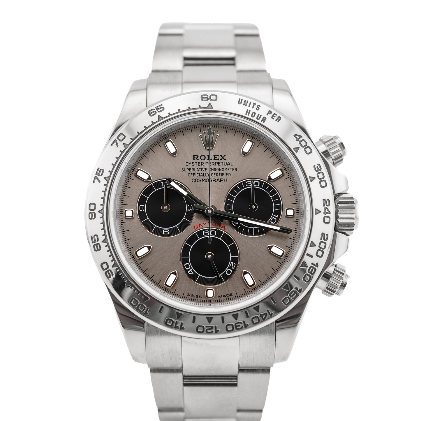 Rolex Daytona Steel And Black Index Dial on Oyster 116509 Card 2020