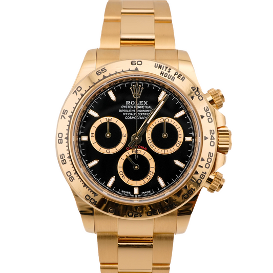 Rolex Daytona Black Index Dial on Oyster 126508 Complete 2024