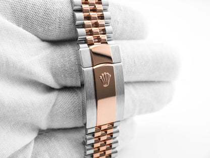 Rolex Datejust 41 Silver Fluted Motif Index Dial on Jubilee 126331 Card 2024