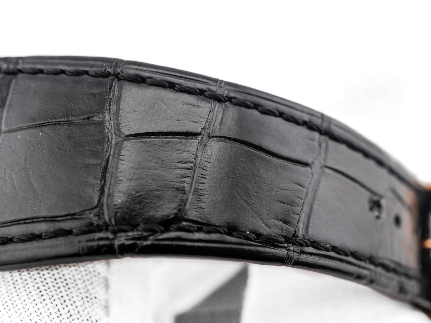 Audemars Piguet Royal Oak Black Dial on Leather Strap 15500OR.OO.D002CR.01 Complete 2019