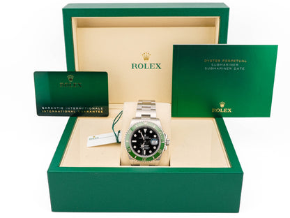Rolex Submariner Black Dial on Oyster 126610LV Complete 2025