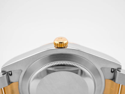 Rolex Datejust II Black Roman Dial on Oyster 116333 Card 2016