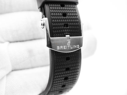 Breitling Chronomat B01 Green Dial on Rubber Strap AB01342B1L5S1 Complete 2024