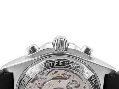 Breitling Chronomat B01 Green Dial on Rubber Strap AB01342B1L5S1 Complete 2024