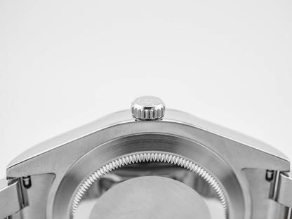 Rolex Datejust II Charcoal Roman Dial on Oyster 116334 Card 2015