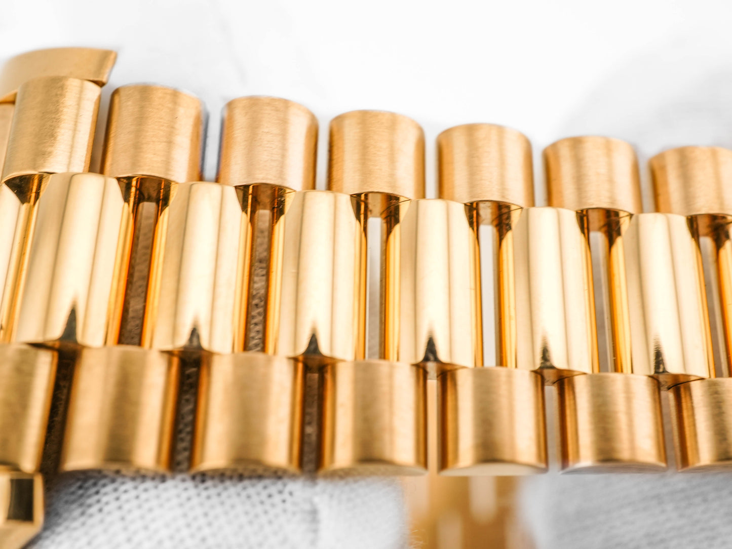 Rolex Day-Date 40 White Bevelled Roman Dial on President 228238 Card 2024