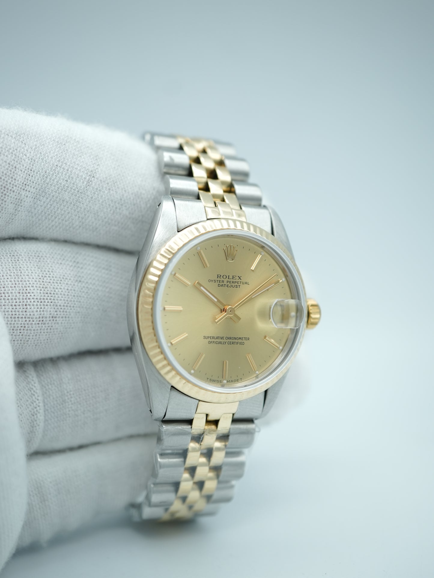 Rolex Datejust 31 Champagne Dial on Jubilee 6827 1980
