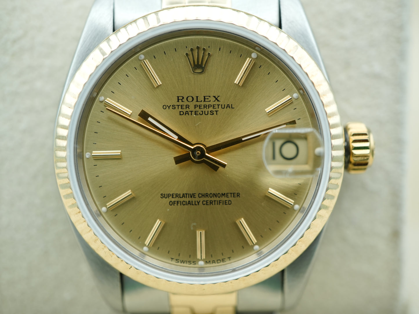 Rolex Datejust 31 Champagne Dial on Jubilee 6827 1980