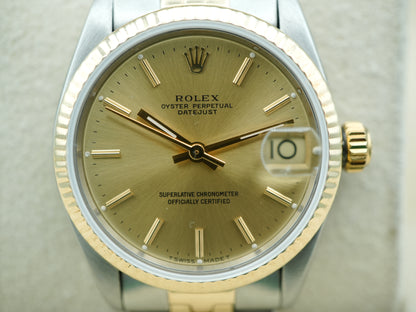 Rolex Datejust 31 Champagne Dial on Jubilee 6827 1980