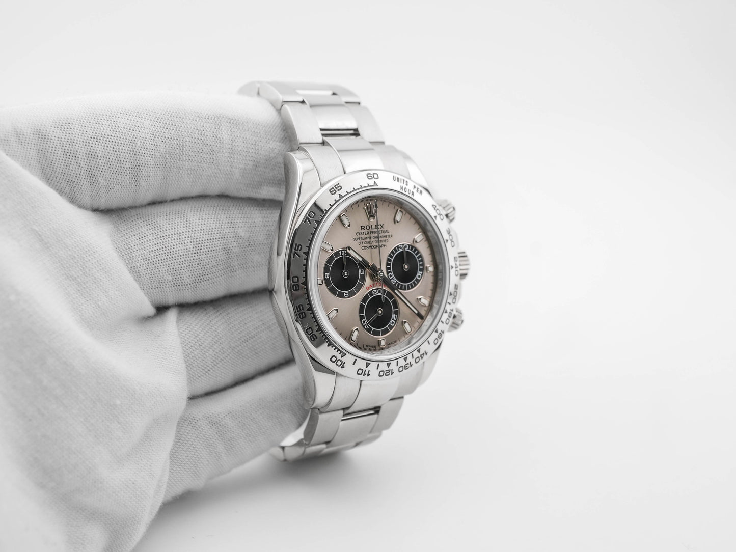 Rolex Daytona Steel And Black Index Dial on Oyster 116509 Card 2020