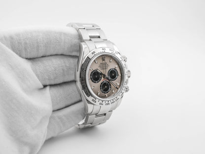 Rolex Daytona Steel And Black Index Dial on Oyster 116509 Card 2020