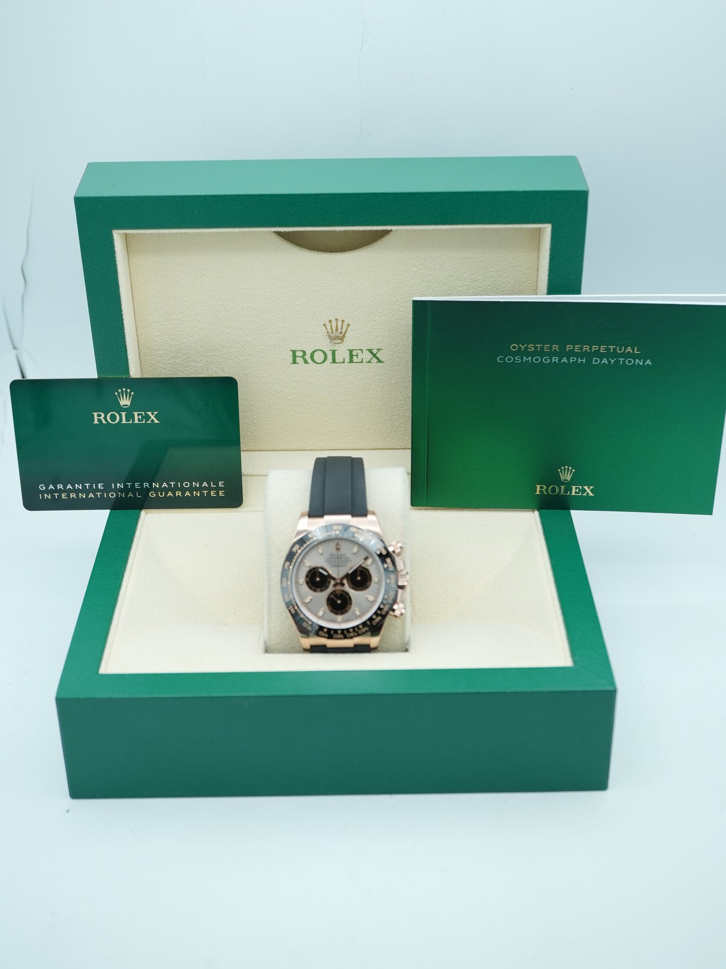 Rolex Daytona Pink Index Dial on Oysterflex 116515LN Complete 2022